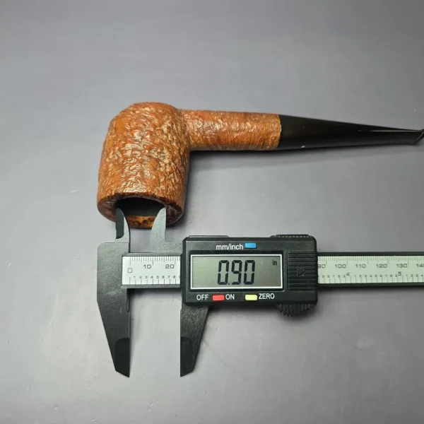 Dunhill 1960 Tanshell ODA 835 Sandblasted Billiard Estate Briar Pipe, English Estates - Image 10