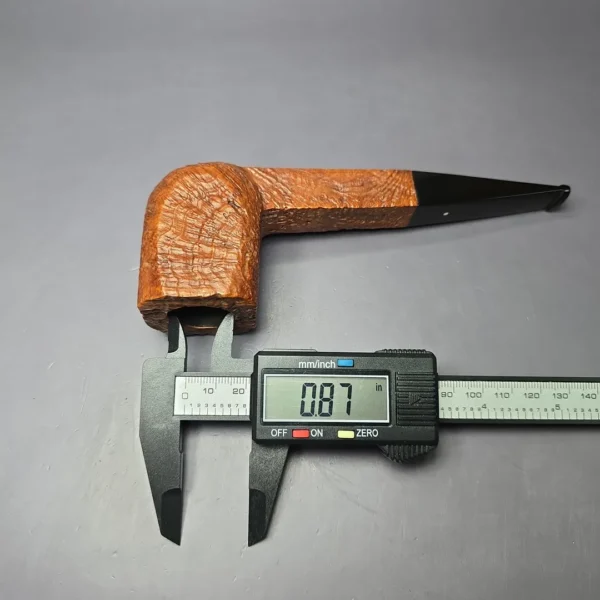 Dunhill 1961 Tanshell ODA 836 Sandblasted Panel Estate Briar Pipe, English Estates - Image 10