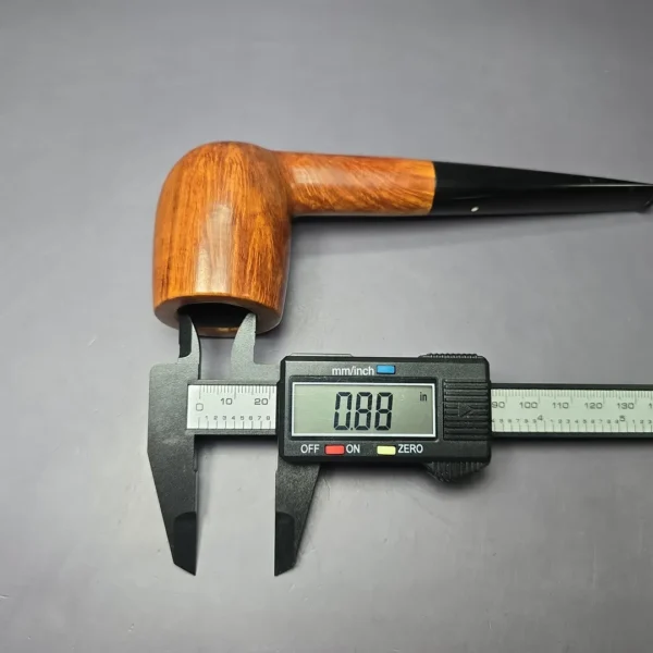 Dunhill 1966 Root Briar ODA 835 Smooth Billiard Estate Briar Pipe, English Estates - Image 10