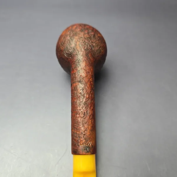 Bruce Weaver 2012 Sandblasted Lovat w/ Bakelite Estate Briar Pipe, Unsmoked - Image 11