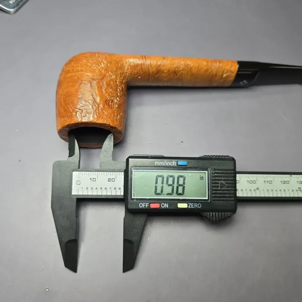 Sasieni Four Dot Ruff Root 44G King Size Lumberman Estate Briar Pipe, English Estates - Image 10