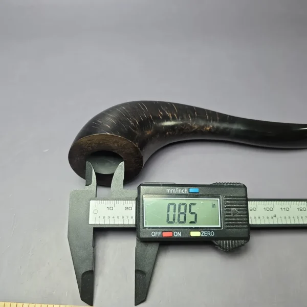 Eldritch Pipes XL Smooth Viking Horn Estate Briar Pipe, Unsmoked - Image 10