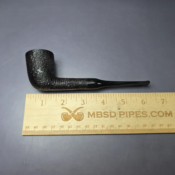 Sasieni Patent Fantail 71 Rusticated Billiard Estate Briar Pipe, English Estates - Image 10
