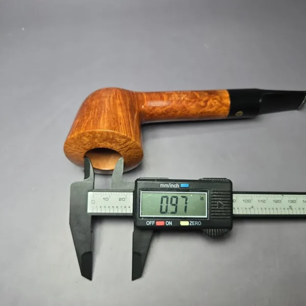 James Upshall B Grade EXL Smooth Long Shank Dublin Estate Briar Pipe, Unsmoked - Image 10
