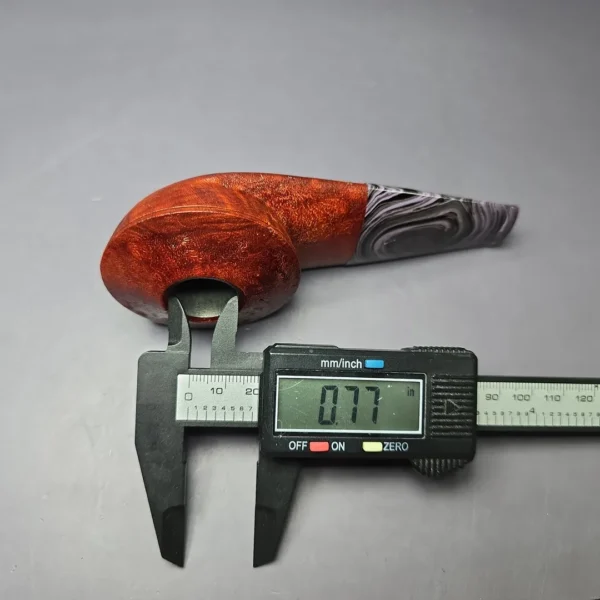 Eclesias Pipes Sandblasted Eskimo Handmade Briar Pipe, New - Image 10