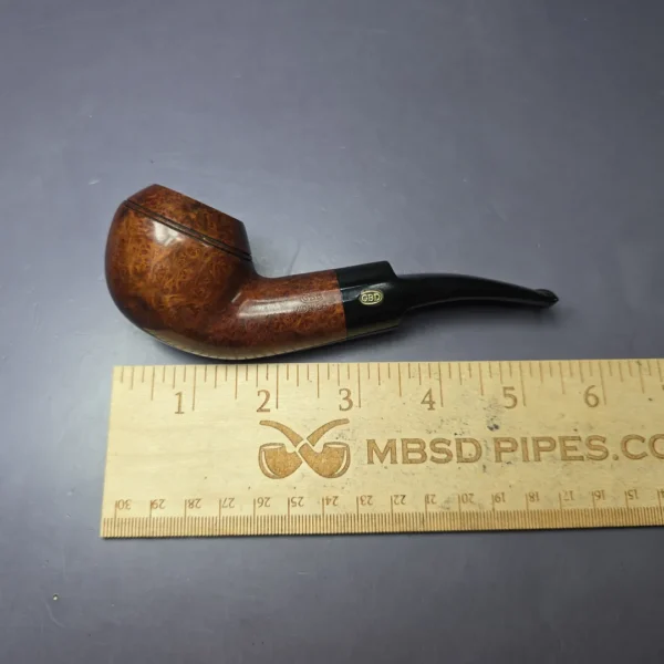 GBD Midnight 9438 Smooth Bullmoose Estate Briar Pipe, English Estates - Image 10