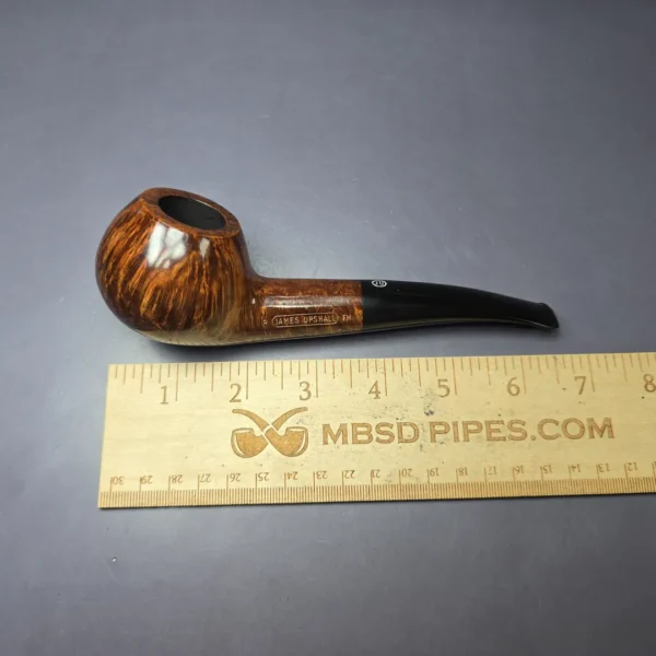 James Upshall P Grade ExL Smooth Author Estate Briar Pipe, Unsmoked - Image 10