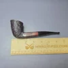 James Upshall Bark Group 6 Rusticated Panel Dublin Estate Briar Pipe, Unsmoked - Image 10