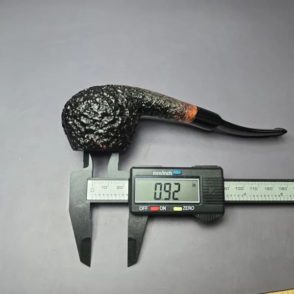 Don Carlos 1 Note Large Rusticated Tomato Estate Briar Pipe, Italian Estates - Image 10