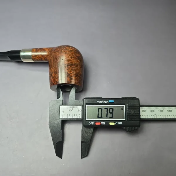 Former & Eltang Bisgaard House Pipe Smooth Billiard Estate Briar Pipe, Danish Estates, 9mm - Image 10