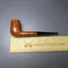 Walt Cannoy 10th Anniversary Cardinal House Langford Smooth Billiard Handmade Briar Pipe, New - Image 10