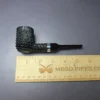 Eclesias Pipes "Dragon Scale" Sandblast Billiard w/ Duraluminum Handmade Briar Pipe, New, 9mm - Image 10