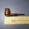 Eclesias Pipes High Contrast Smooth Billiard Sitter Handmade Briar Pipe, New - Image 10