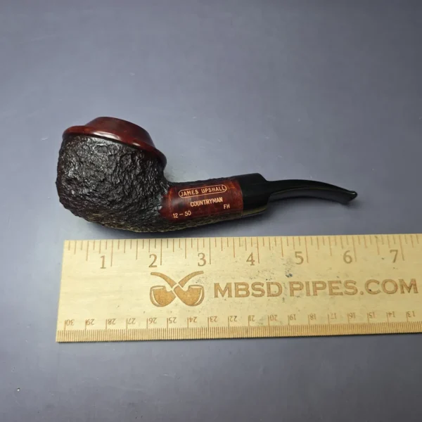 James Upshall Limited Edition Countryman Rhodesian Estate Briar Pipe, Unsmoked - Image 10