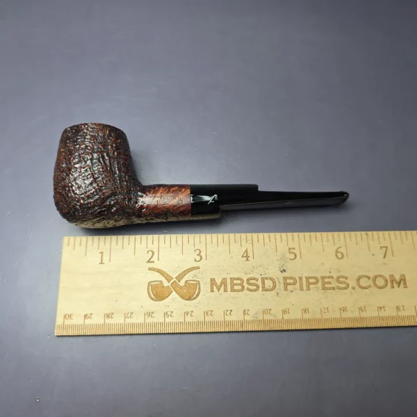 Ascorti KS Sandblasted Brandy Estate Briar Pipe, Italian Estates - Image 11