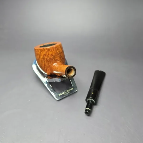 Savinelli Punto Oro Super 121 KS Smooth Pot Estate Briar Pipe, Italian Estates - Image 11