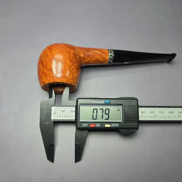 Castello 2002 Collection Le Catene Apple w/ Silver Estate Briar Pipe, Unsmoked - Image 11