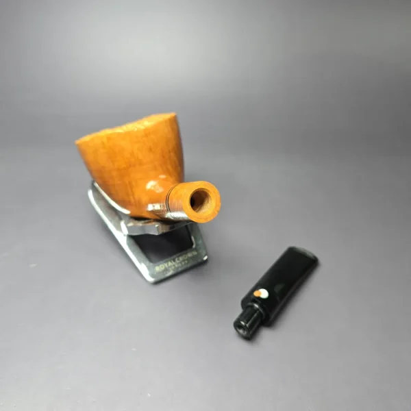Cavicchi CCCCC Grade Smooth Dublin w/ Briar Accent Estate Briar Pipe, Unsmoked - Image 11