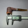 Brebbia MPB Naif 7013 Rusticated Dublin Estate Briar Pipe, Italian Estates, 9mm - Image 11