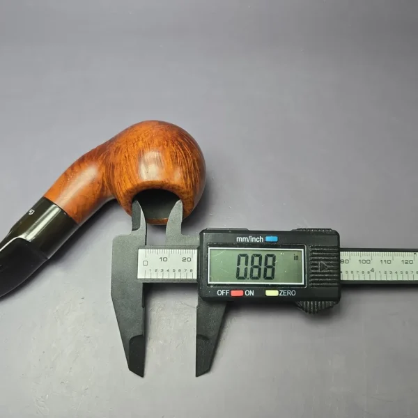Peterson K Briar 02S Partially Rusticated Apple Estate Briar Pipe, Irish Estates - Image 11