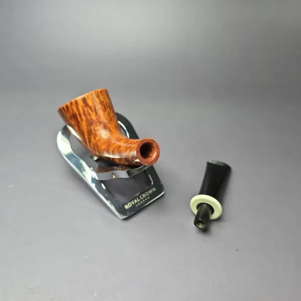 Soren Eric Andersen Smooth Horn w/ Mammoth Estate Briar Pipe, Unsmoked - Image 11