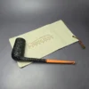 Walt Cannoy Cardinal House Munn XL Pencil Shank Stack Handmade Briar Pipe, New - Image 11