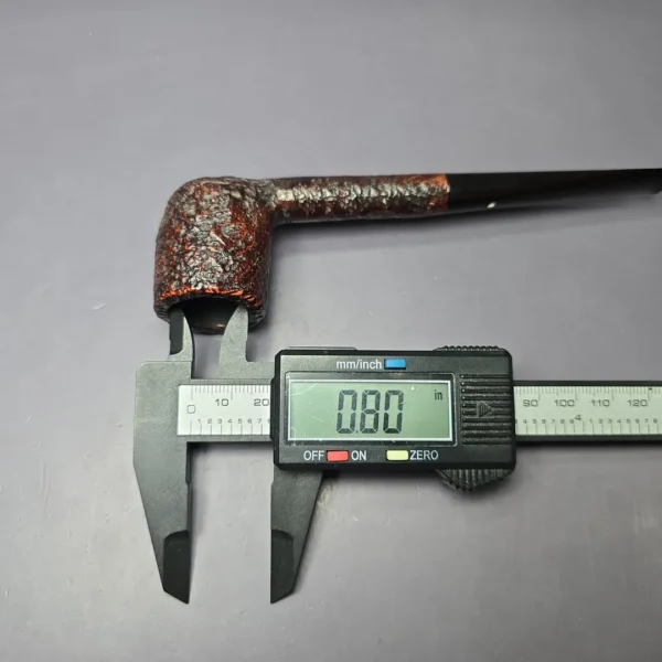 Dunhill 1960 Shell Briar 331 Sandblasted Billiard Estate Briar Pipe, English Estates - Image 11