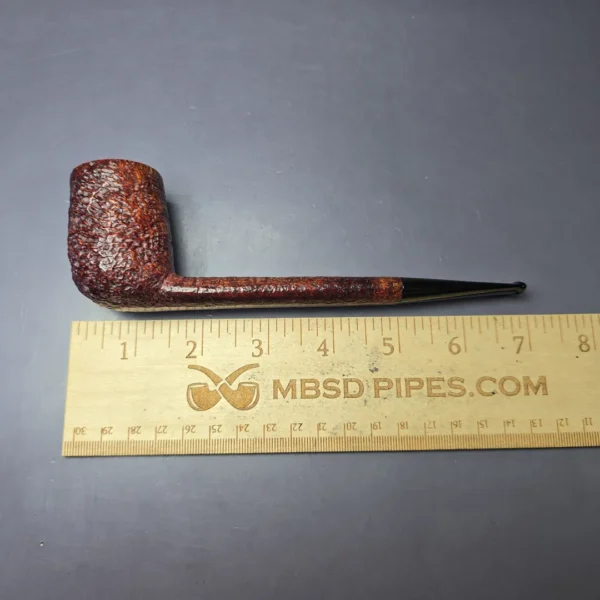 Dunhill 1960 Shell Briar ODA 845 XL Sandblasted Canadian Estate Briar Pipe, English Estates - Image 11