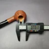 Chacom Flame Grain 871 Sandblasted Author Estate Briar Pipe, Unsmoked - Image 10