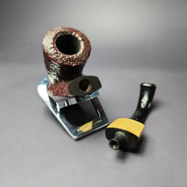 HS Studio Sandblasted "Bo Nordh Ramses" w/Boxwood Estate Briar Pipe, Unsmoked - Image 11