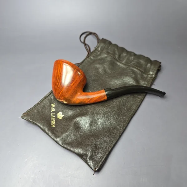 WO Larsen Straight Grain 2 Smooth Dublin Estate Briar Pipe, Unsmoked - Image 12