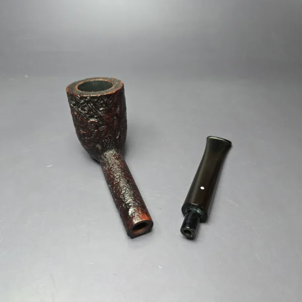 Dunhill 1960 Shell Briar 137 Sandblasted Dublin Estate Briar Pipe, English Estates - Image 12