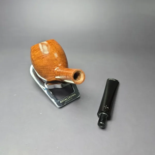 Barling's Make YOW 266 EXEXEL Smooth Apple Estate Briar Pipe, English Estates - Image 12