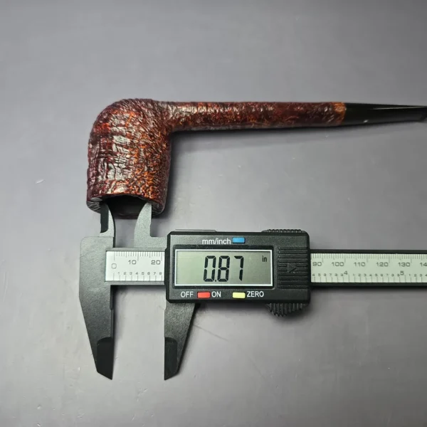 Dunhill 1960 Shell Briar ODA 845 XL Sandblasted Canadian Estate Briar Pipe, English Estates - Image 12