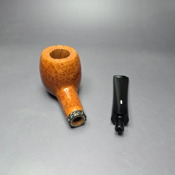 Castello 2002 Collection Le Catene Apple w/ Silver Estate Briar Pipe, Unsmoked - Image 12