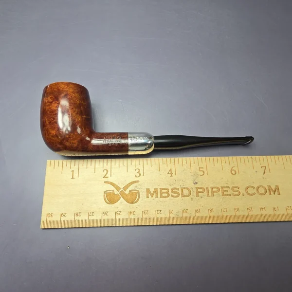 Barling's Make 1953 YOW 249 EXEL Smooth Army Mount Billiard Estate Briar Pipe, English Estates - Image 12