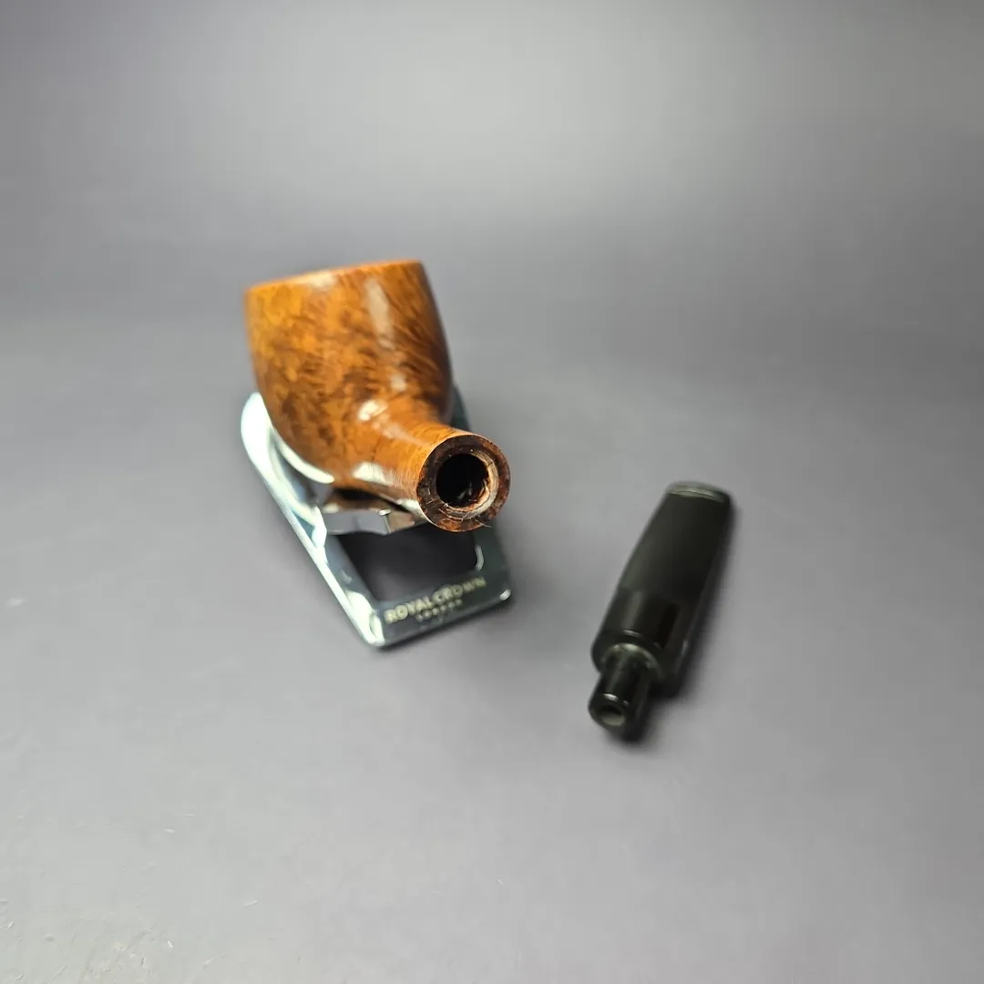 Peterson Hand Made Smooth Pot Estate Briar Pipe, Irish Estates - Image 13