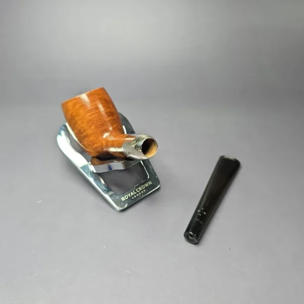 Barling's Make 1953 63 YOW EL Smooth Billiard w/Silver Estate Briar Pipe, English Estates - Image 14