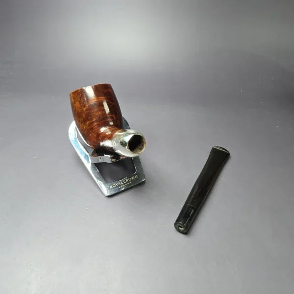 Barling's Make 1953 YOW 249 EXEL Smooth Army Mount Billiard Estate Briar Pipe, English Estates - Image 14