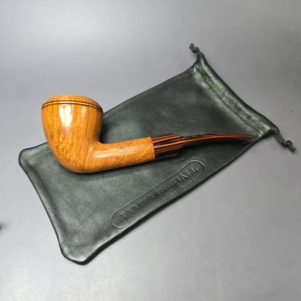 James Upshall Empire Ambassador Rhodesian w/Cumberland Estate Briar Pipe, Unsmoked - Image 12