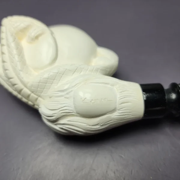 MBSD Meerschaum Masters Kenan Block Meerschaum Pipe, New - Image 3