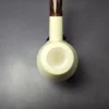 MBSD Meerschaum Deluxe Premier XL Rhodesian Block Meerschaum Pipe, Briar-Mortise - Image 5