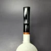 MBSD Meerschaum Deluxe Rusticated Bullcap Block Meerschaum Pipe, Briar-Mortise, New - Image 6