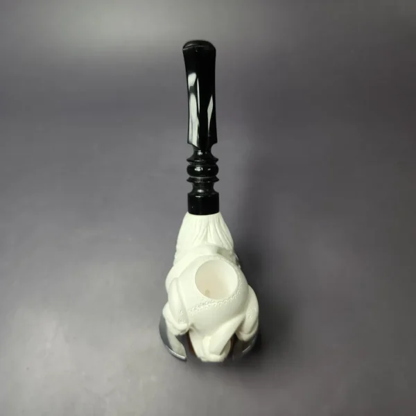 MBSD Meerschaum Classic Dragon Claw by Kenan Block Meerschaum Pipe, New - Image 8