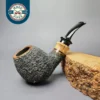 Elena Doroshenko Rusticated Brandy w/ Masur Birch Estate Briar Pipe, Other Estates