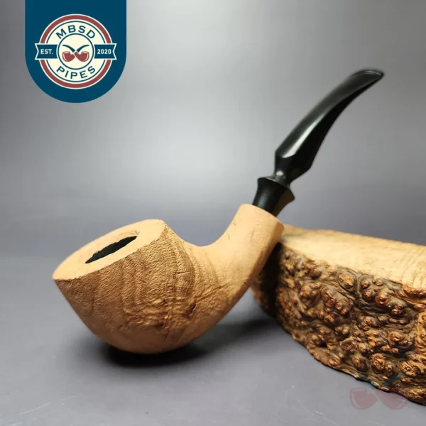 Morgan Bones Sandblasted Danish Dublin Briar Pipe, New