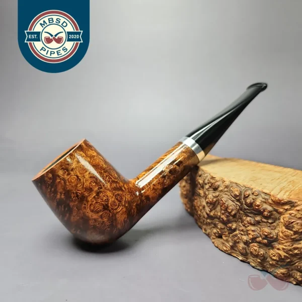 John Aylesbury 402 Smooth Billiard Estate Briar Pipe, Unsmoked