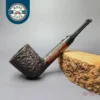 James Upshall Bark Group 5 Rusticated Dublin Estate Briar Pipe, Unsmoked