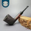 James Upshall Bark Group 6 Rusticated Dublin Estate Briar Pipe, Unsmoked