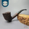 James Upshall Bark Group 6 Rusticated Footed Dublin Estate Briar Pipe, Unsmoked